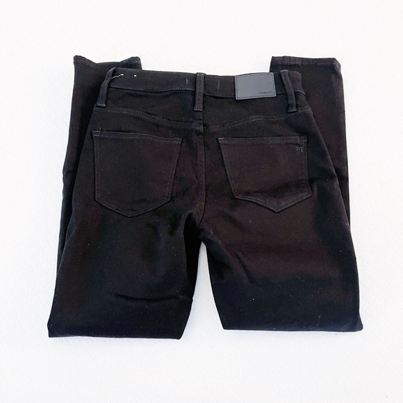 Madewell Curvy High-Rise Black Denim Jeans SZ26P - Picture 5 of 8